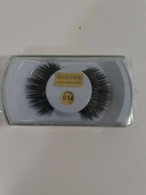 1 Pair Black 100% Real Mink Hair Thick Natural Eye Lashes False eyelashes - £7.84 GBP