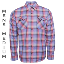 DIXXON FLANNEL x CHILDHELP Flannel Shirt - Men&#39;s MEDIUM - £59.96 GBP