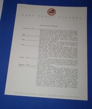George Harrison Press Release Vintage 1979 Dark Horse Records Near Mint - $39.99