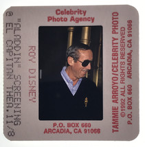 1992 Roy Disney at Aladdin Screening Celebrity Color Photo Transparency Slide - £9.79 GBP