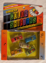 Vintage 1989 Tootsie Toy Color Shifters #2842 Die-Cast Cars New In Package - $14.50