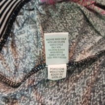 New Directions Women's Multicolor Cotton Elastic Waist Geometric Skirt Size XL image 5