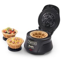 Presto 03500 Belgian Waffle Bowl Maker,Black, 9.3 x 8.25 x 5.25 inches - $44.96