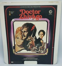 Dr Zhvago 2-Disc set  RCA Selectavision VideoDisc Capacitance Disc System CED  - $9.11