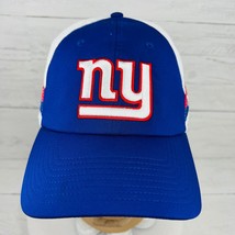 NY New York Giants NFL Football Baseball Hat Cap Red Blue Stripe - £35.65 GBP