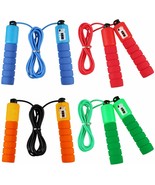 4 Pieces Adjustable Jump Ropes Soft Skip Exercise Ropes Speed Jumping Ropes - $14.84