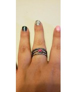 Paparazzi Ring (one size fits most) (new) FAITHFUL PINK RING - £3.89 GBP