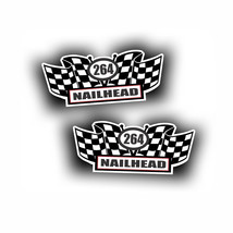 264 NAILHEAD air cleaner decal Fits Buick engine muscle classic car hot rod 2X - £11.13 GBP