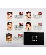 *ELVIS PRESLEY THE KING SET OF 5 FIRST DAY COVER 1993 W. ALBUM - $37.20 CAD