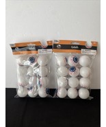 12 Plastic Eyeball Halloween Ping Pong Balls Set Of 2 NEW - $7.69