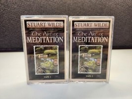 1996 Stuart Wilde The Art Of Meditation 2-Cassette Tape Set - £3.35 GBP