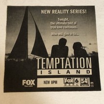 Temptation Island Tv Guide Print Ad  TPA17 - £4.45 GBP