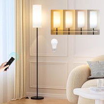 Ambimall Floor Lamps for Living Room, 64&quot; Modern Floor Lamp with Remote ... - $55.99