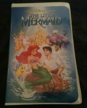 The Little Mermaid VHS Banned Cover Black Diamond Classic Disney Clamshell  - £73.19 GBP