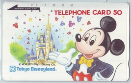 Walt Disney Mickey Mouse Tokyo Disneyland V2 Japan NTT Phone  Card - £15.33 GBP