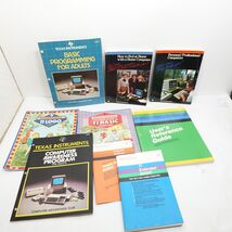 Vintage Texas Instruments TI-99/4A Computer Manuals &amp; Programming Books Lot - $44.99