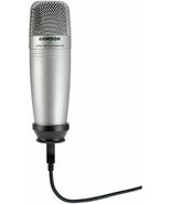 SAMSON C01U USB Studio Condenser Microphone Cakewalk 809164007500 SAC01U... - $209.63