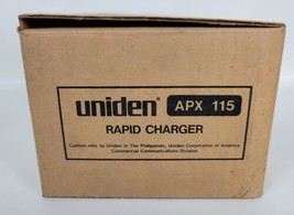 New Uniden APX 115 Rapid Charger for APX 550 or APX 1050 Battery Pack - $11.88