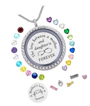 Best Gift Floating Charm Living Memory Lockets with Closure - £46.99 GBP