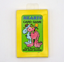 Vintage Hoyle Hearts Card Game Plus Snip Snap Snorem Directions 1985 - $8.00