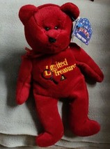 Limited Treasures Premier Edition SHERLOCK BEAR Retired 1998 Plush  - $14.77