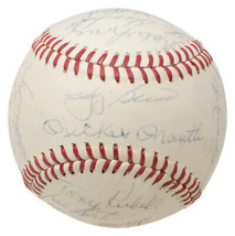 1962 New York Yankees Team Unterzeichnet Baseball Yogi Berra + 22 Andere Bas Loa - £1,142.29 GBP