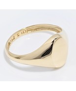 Initial Signet Ring-Custom Signet Ring Engraving-Minimalist Ring-Small S... - €297,94 EUR