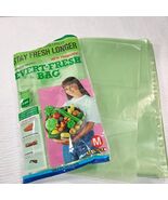 Vintage EVERT-FRESH Produce Green Bags 14 total 7 medium 7 large As Seen... - €38,08 EUR