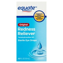 Equate Original Redness Reliever Sterile Eye Drops, 0.5 fl oz..+ - $9.89