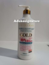 purec egyptian magic whitening gold lightening shower milk with arbutin & pearl  - $56.99