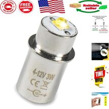 3W LED Bulb Upgrade for Maglite - 260LM Cool White, Tool-Free Installation - $473.33 MXN