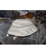 Janie and Jack Layette Brown/White Striped Bucket Hat Size 3/6 Months - €10,10 EUR