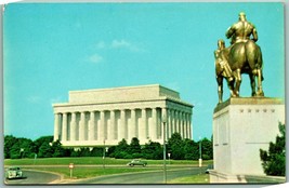 Lincoln Memorial Washington DC UNP Unused Chrome Postcard H14 - £2.51 GBP