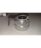 Bunn 6 Cup Replacement Glass Coffee Pot Carafe Decanter Brown Lid/Handle A2 - $375.38 MXN