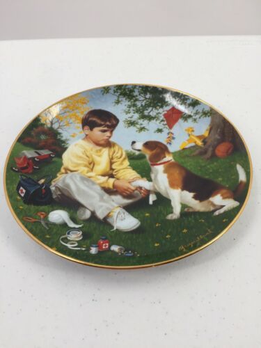 Danbury Mint “Wednesday’s Child” Children of the Week Collector Plate - $13.09