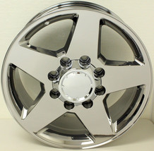 2011-2023 Chevy Silverado 2500 3500 Chrome 20&quot; 8 Lug 5 Spoke Wheels Rims 8-180 - £993.41 GBP