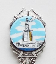 Collector Souvenir Spoon Egypt Alexandria Pharos Lighthouse Seven Wonders World - £15.66 GBP