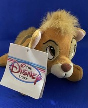 The Disney Store 7&quot; Mini Bean Bag Plush - Oliver &amp; Company Kitten With Tag - £8.73 GBP