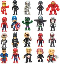  Mini Superhero Figures Toys for Kids, Birthday Cake Toppers, Collectibles NEW - £27.96 GBP