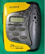  Sony Sports Walkman WM-FS473 AM-FM Radio Cassette Tape Player Not Working - €14,60 EUR