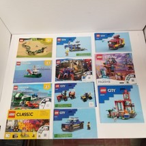 Lego Instruction Manual Lot of 11, Creator, City, Disney, Spiderman, LOOK - $14.80