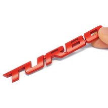 New  Styling  Turbo Boost Loading Boosting 3D  Chrome Zinc Alloy 3D Emblem  Stic - £57.49 GBP