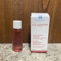 Clarins Soothing Toning Face Lotion For Very Dry or Sensitive Skin 10 Ml... - $1.00