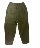 Universal Thread Womens High-Rise  Tapered Pants Size 4 Olive Green - £9.03 GBP