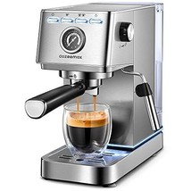 Espresso Machine, 20Bar Compact Espresso and Cappuccino Maker with Milk Frother - £183.37 GBP