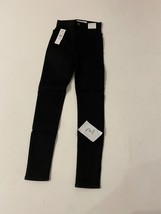 TOPSHOP Holding Power Skinny Leg Jeans in Black UK 6 W25 L32 (ph8) - $45.44