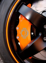 Harley-Davidson Sport caliper stickers for cars 6pcs, gray - $17.99