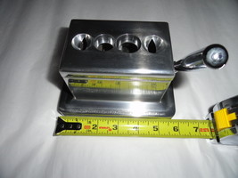 cigar cutter for tabletop in stainless steel cuts four different types BNIB - $75.00