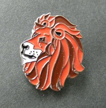 Lion Head Mane Animal Lapel Pin Badge 1 Inch - £4.53 GBP