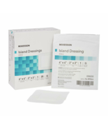 Adhesive Island Dressings Square 4X4 Polypropylene Rayon Box of 25 MCK 1... - $68.02 CAD